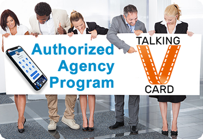 Talking Vcard Authorized Agency Program